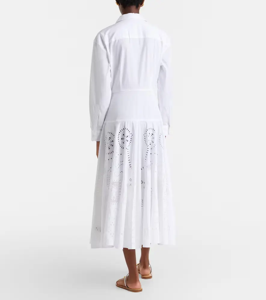 Polo Ralph Lauren Broderie anglaise cotton shirt dress | Thumbnail 6 Polo Ralph Lauren Broderie anglaise cotton shirt dress | Thumbnail 6
