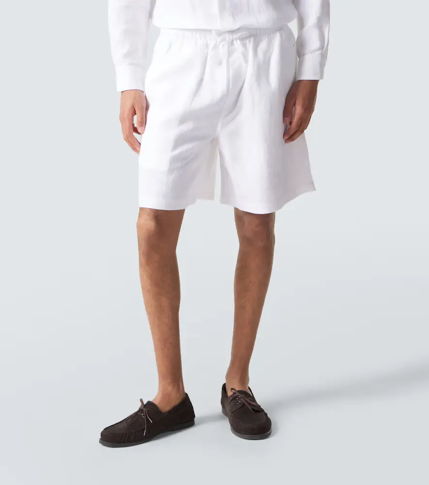 Saman Amel Linen shorts | Thumbnail 3