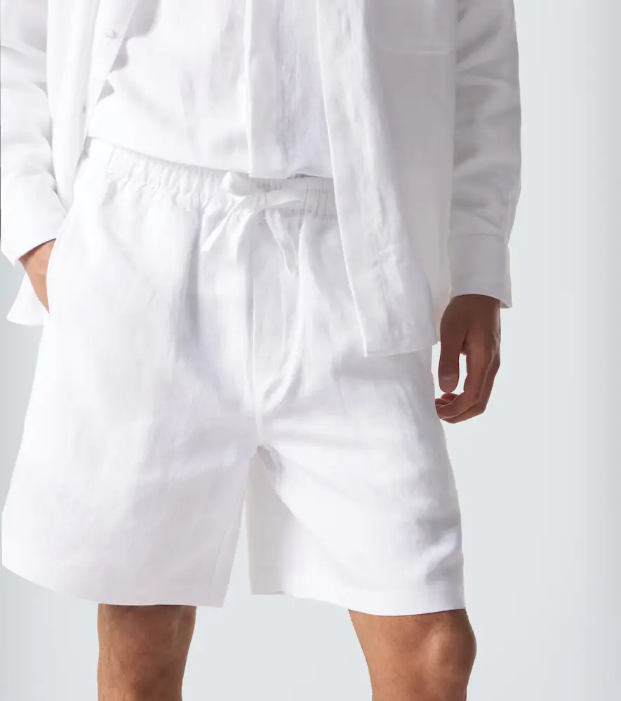 Saman Amel Linen shorts | Thumbnail 4