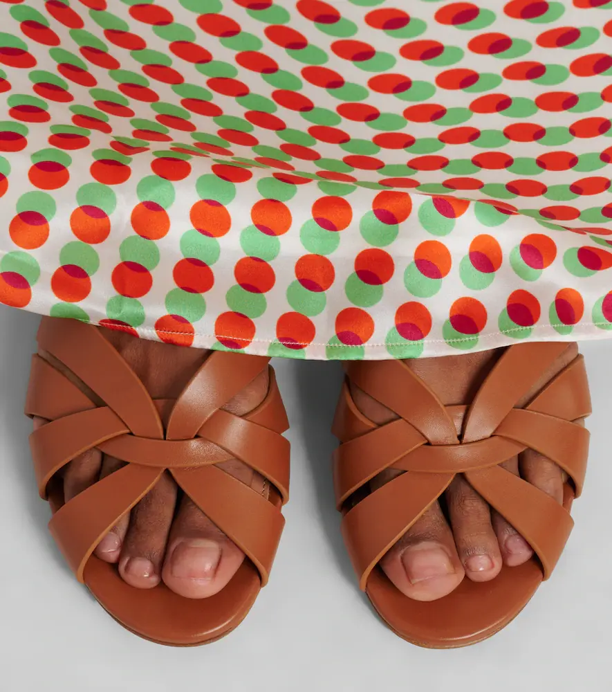 Aquazzura Copacabana leather slides | Thumbnail 6 Aquazzura Copacabana leather slides | Thumbnail 6