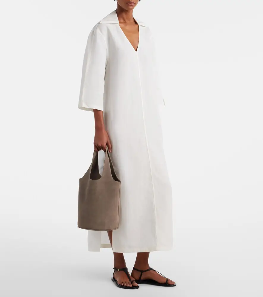 A Emery A. Emery Wren Medium suede bucket bag | Thumbnail 4