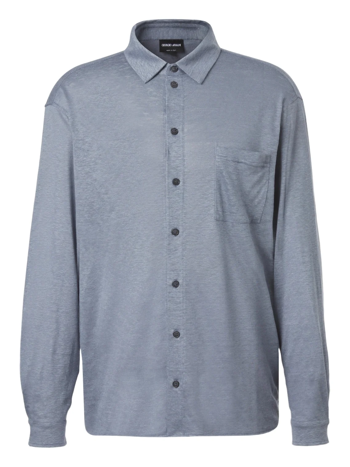 Linen jersey shirt