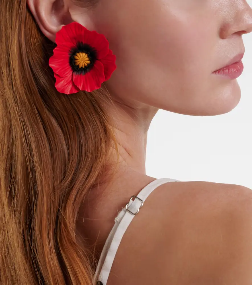 Jennifer Behr Demetria floral earrings | Thumbnail 5 Jennifer Behr Demetria floral earrings | Thumbnail 5