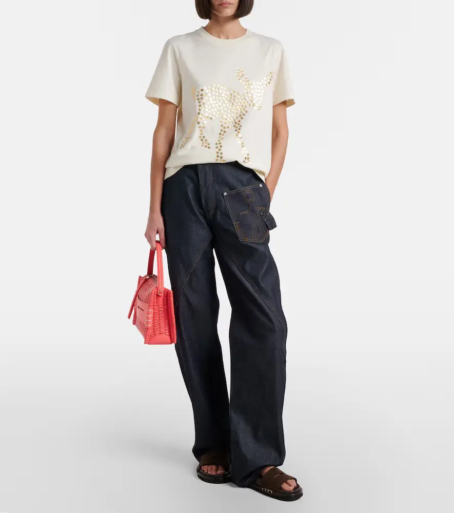 JW Anderson Loafer Medium leather shoulder bag | Thumbnail 6