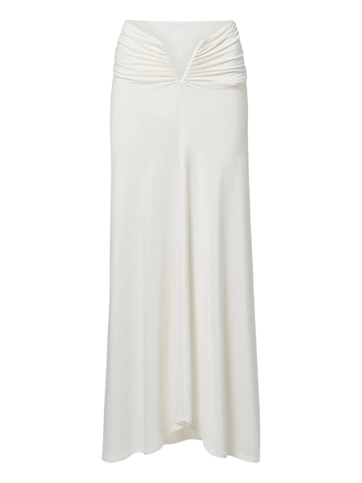 Skyla ruched jersey maxi skirt