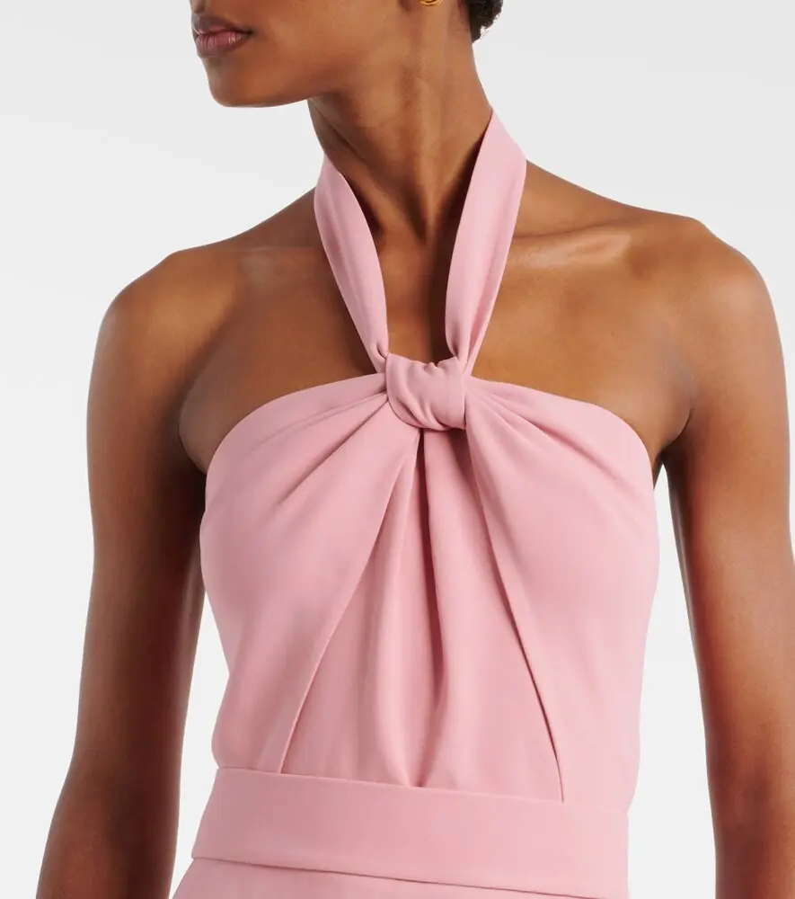 Elie Saab Halterneck cady gown | Thumbnail 5 Elie Saab Halterneck cady gown | Thumbnail 5
