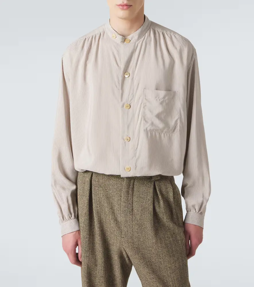 Giorgio Armani Archivio pinstripe shirt | Thumbnail 2 Giorgio Armani Archivio pinstripe shirt | Thumbnail 2