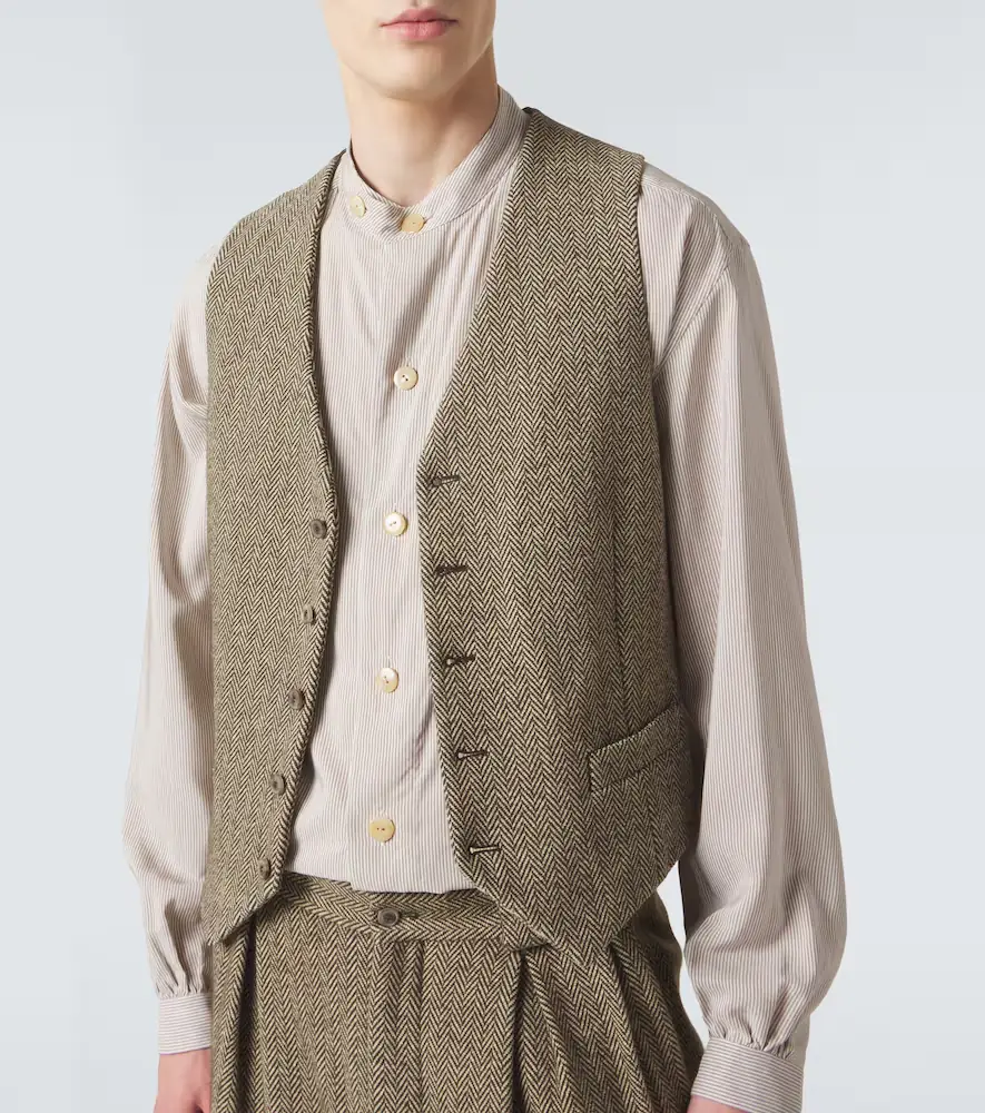 Giorgio Armani Archivio pinstripe shirt | Thumbnail 4 Giorgio Armani Archivio pinstripe shirt | Thumbnail 4