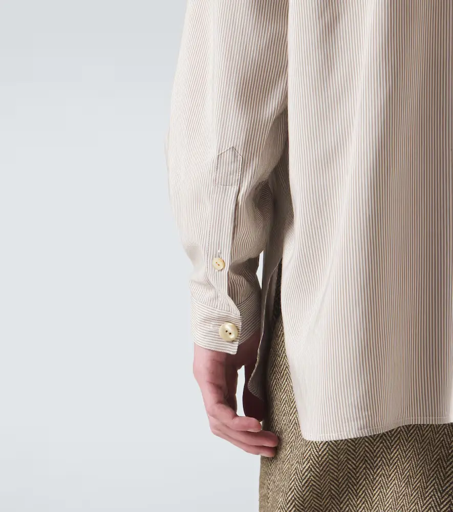 Giorgio Armani Archivio pinstripe shirt | Thumbnail 7 Giorgio Armani Archivio pinstripe shirt | Thumbnail 7