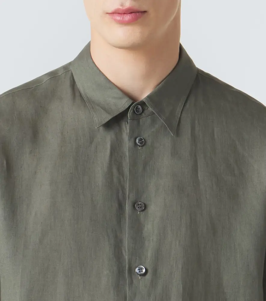 Giorgio Armani Archivio linen shirt | Thumbnail 6 Giorgio Armani Archivio linen shirt | Thumbnail 6