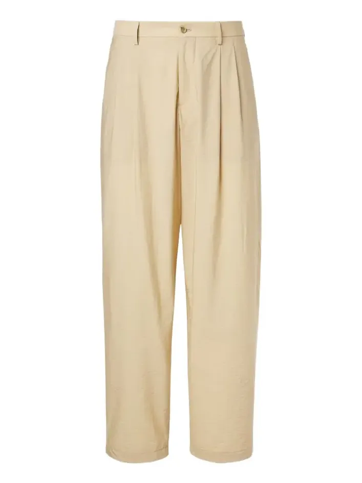 Archivio cotton-blend straight pants Archivio cotton-blend straight pants