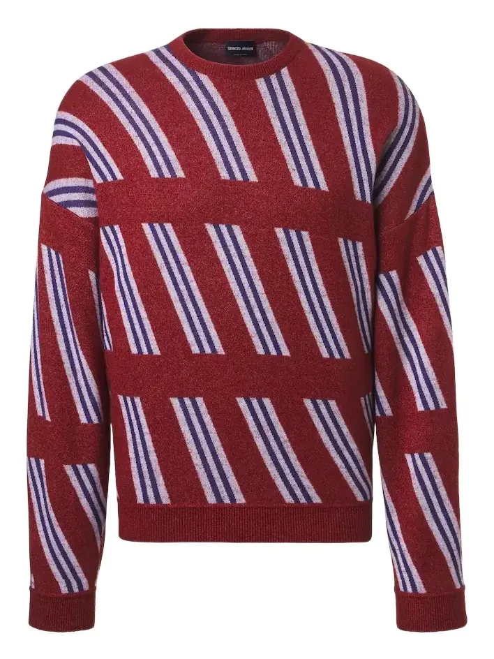 Giorgio Armani Archivio wool, cashmere, and silk sweater