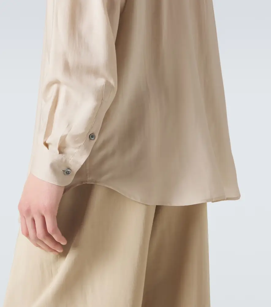 Giorgio Armani Archivio satin shirt | Thumbnail 7