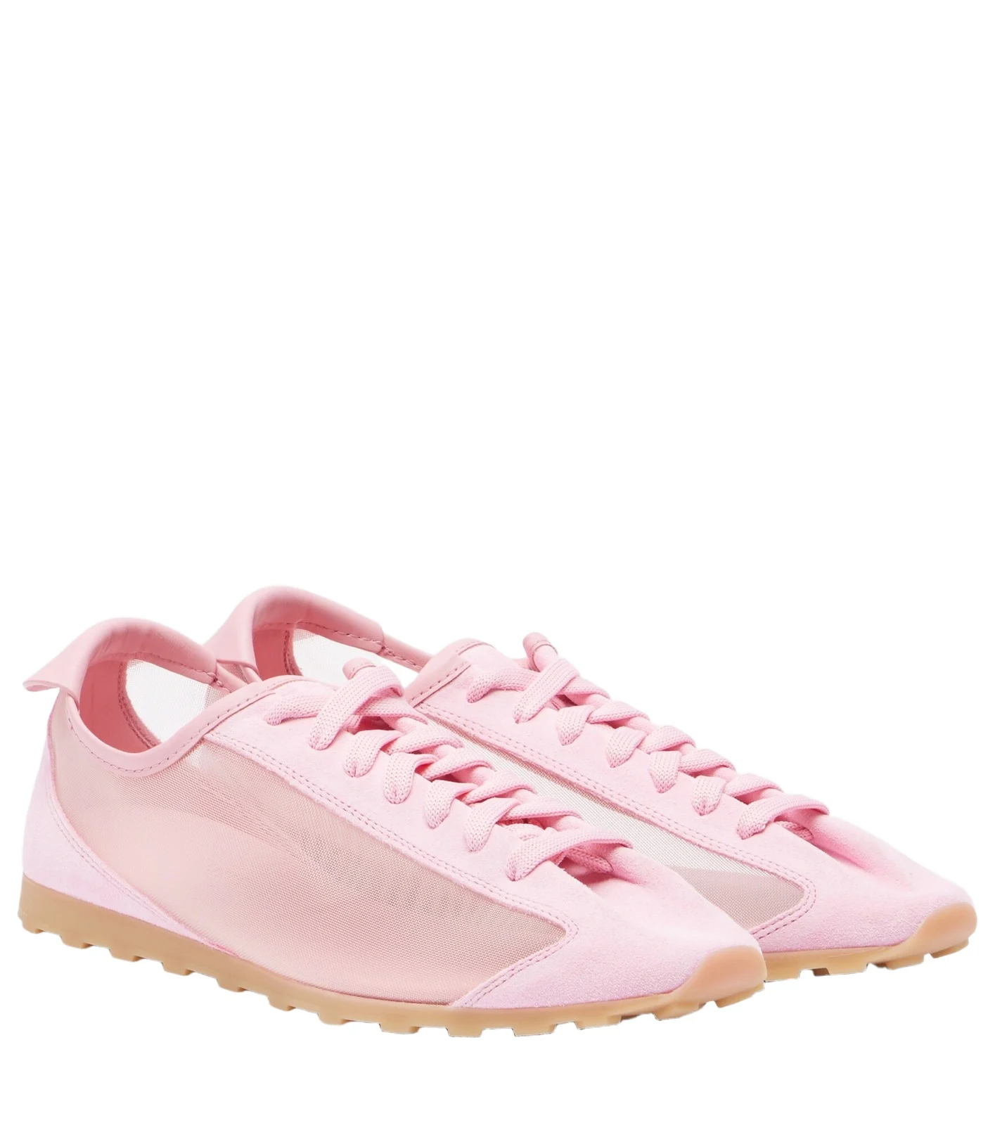 Jacquemus Tennis suede-trimmed sneakers