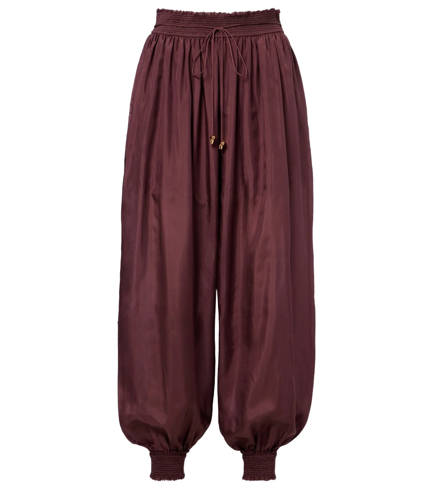 Zimmermann Aster silk habotai balloon pants