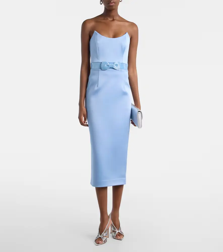 Rebecca Vallance Kai embellished satin bustier dress | Thumbnail 4 Rebecca Vallance Kai embellished satin bustier dress | Thumbnail 4