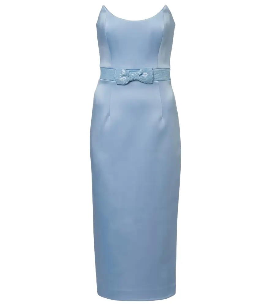 Kai embellished satin bustier dress Kai embellished satin bustier dress