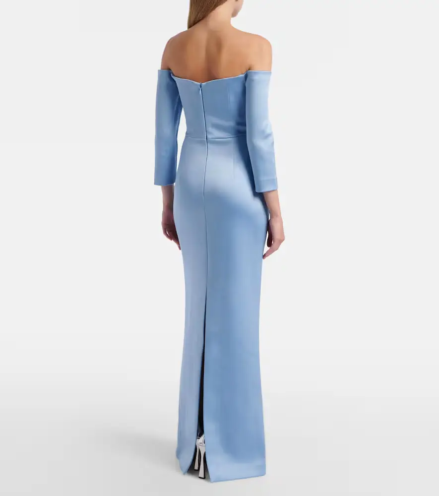 Rebecca Vallance Kai embellished satin bustier gown | Thumbnail 4 Rebecca Vallance Kai embellished satin bustier gown | Thumbnail 4