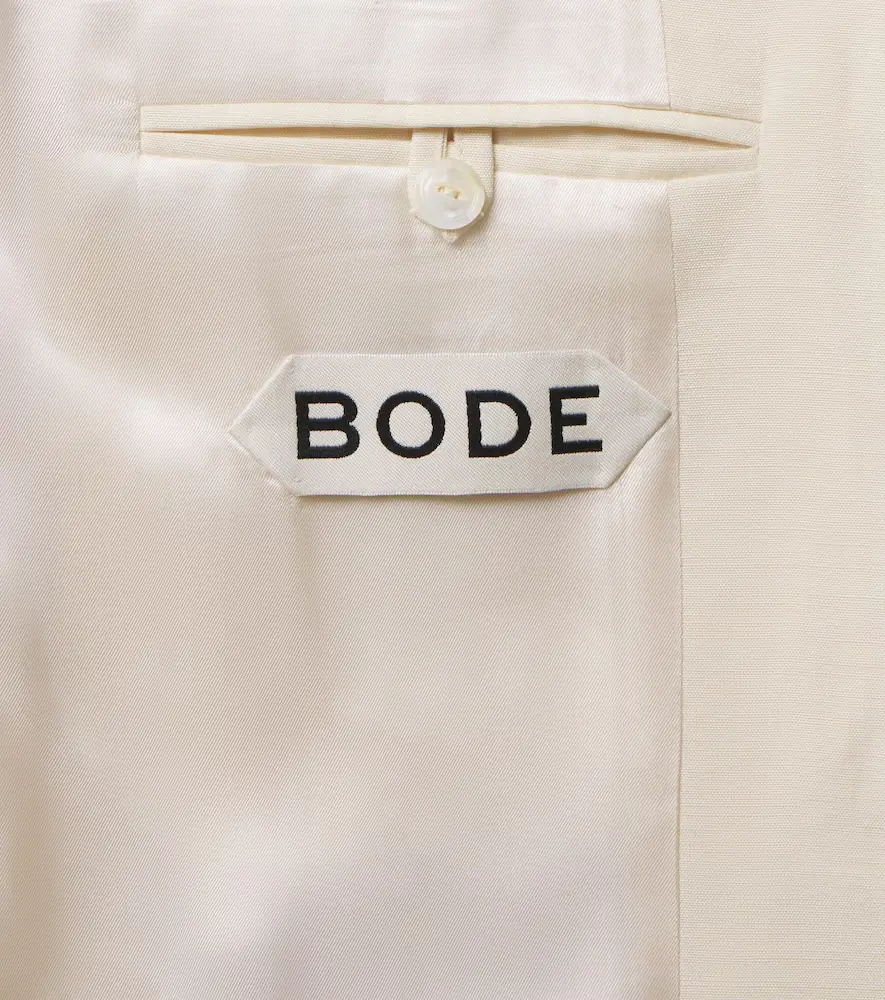 BODE Slub Weave suit jacket | Thumbnail 2 BODE Slub Weave suit jacket | Thumbnail 2