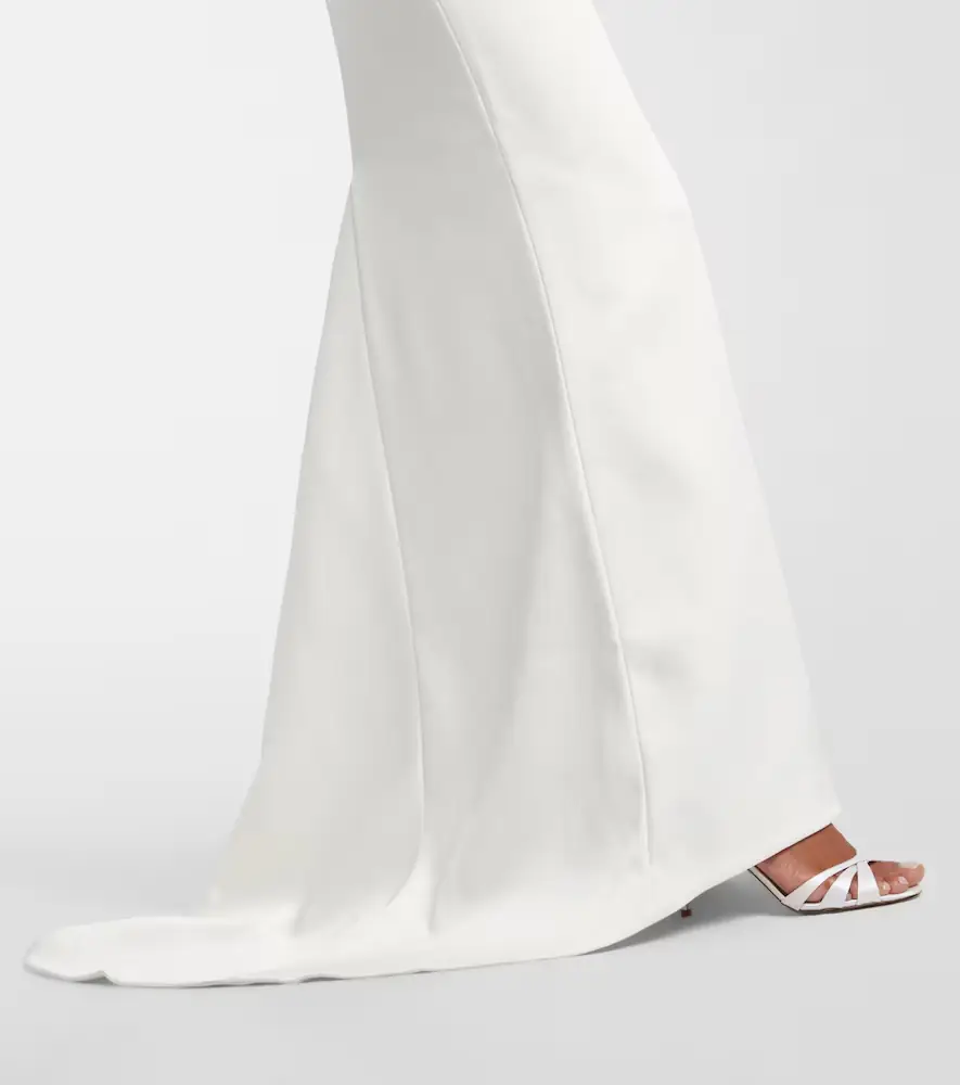 Rebecca Vallance Bridal Blaise off-shoulder satin gown | Thumbnail 2 Rebecca Vallance Bridal Blaise off-shoulder satin gown | Thumbnail 2