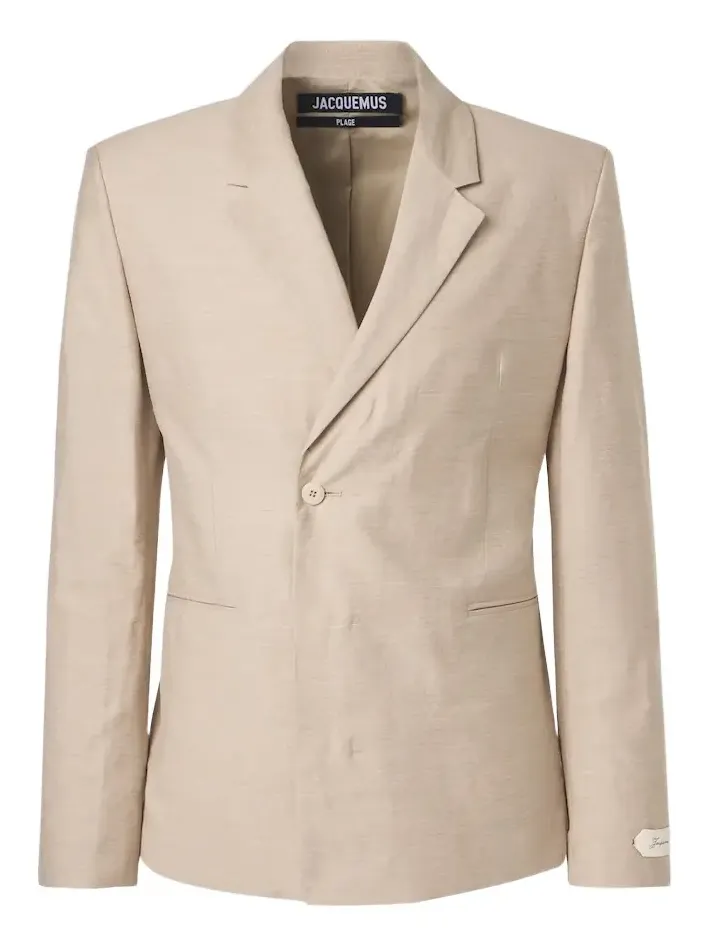 Jacquemus Melo linen-blend twill blazer