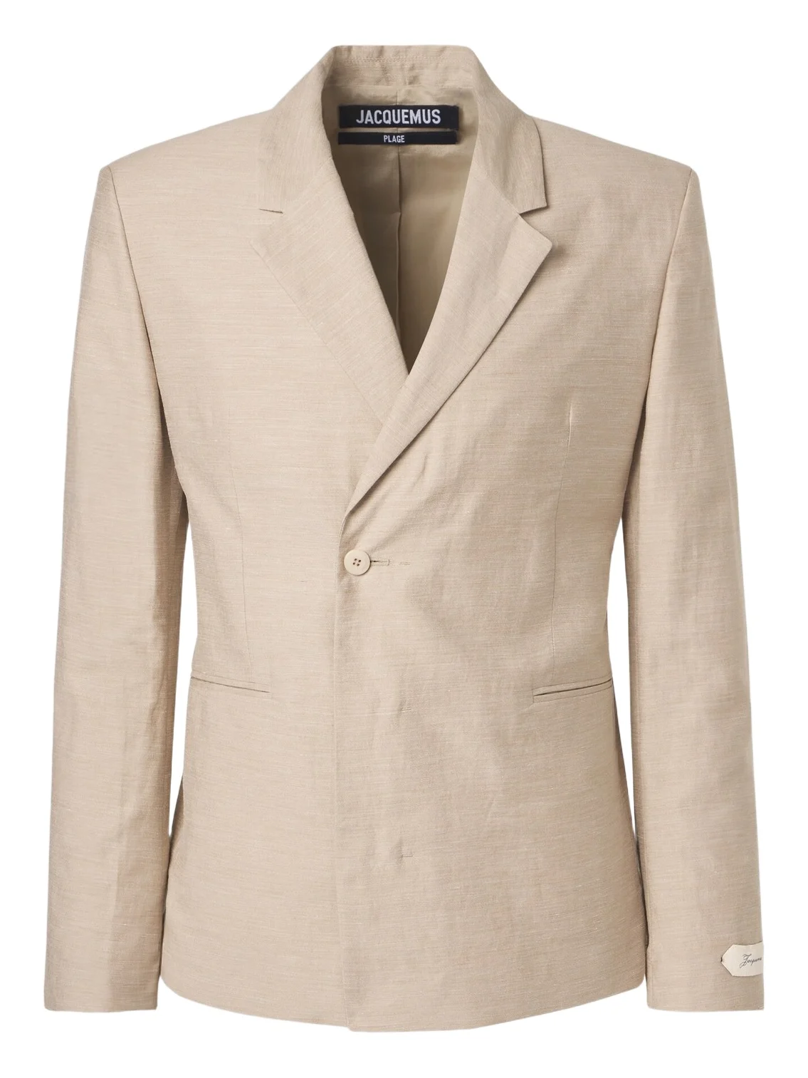 Melo linen-blend twill blazer Melo linen-blend twill blazer