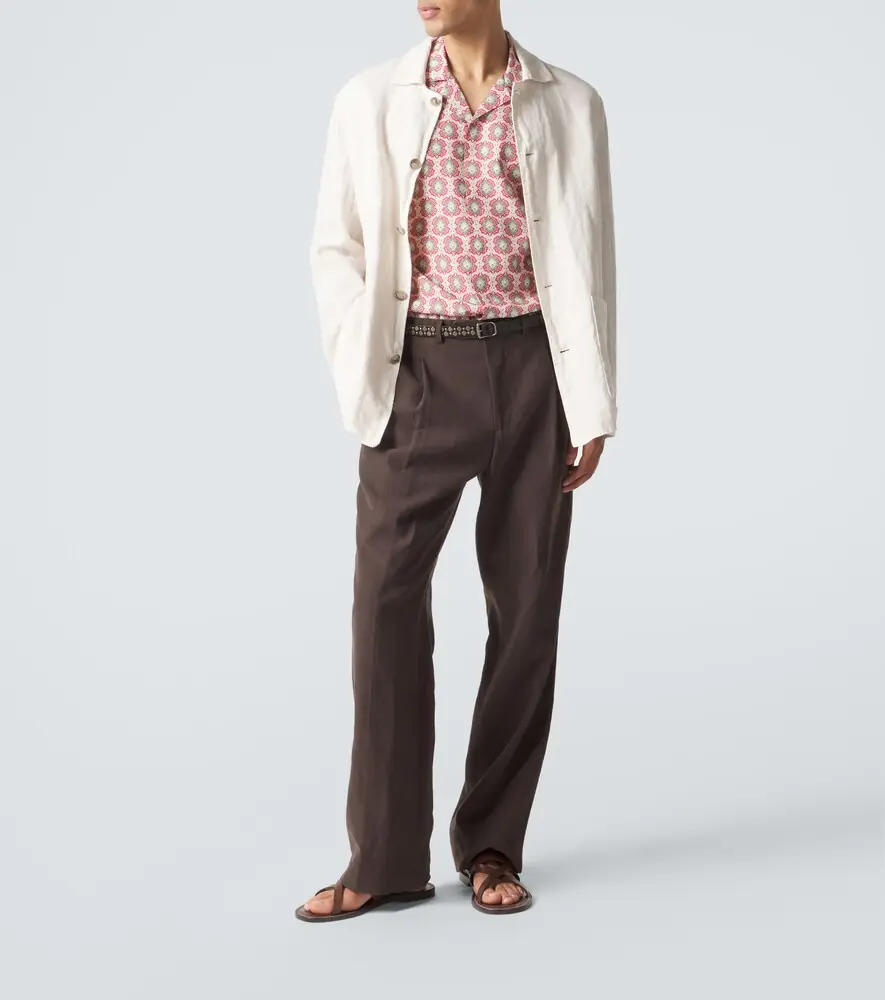 Orlebar Brown Maitan printed shirt | Thumbnail 3