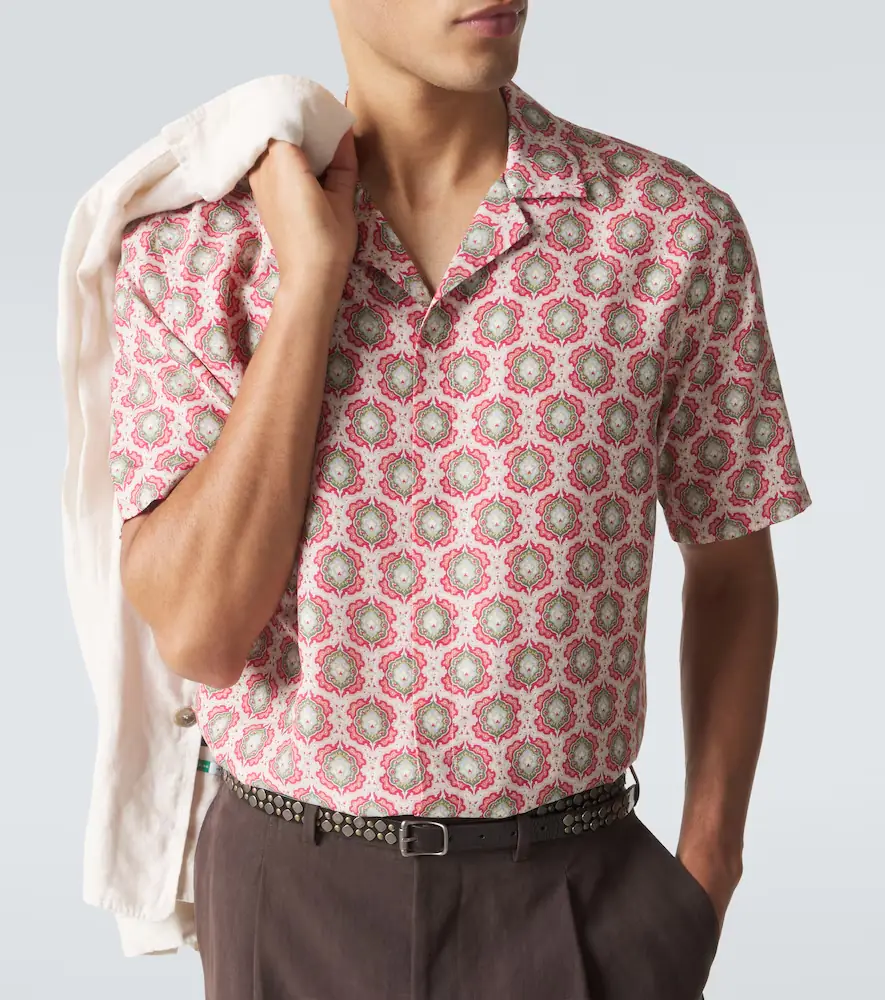 Orlebar Brown Maitan printed shirt | Thumbnail 5