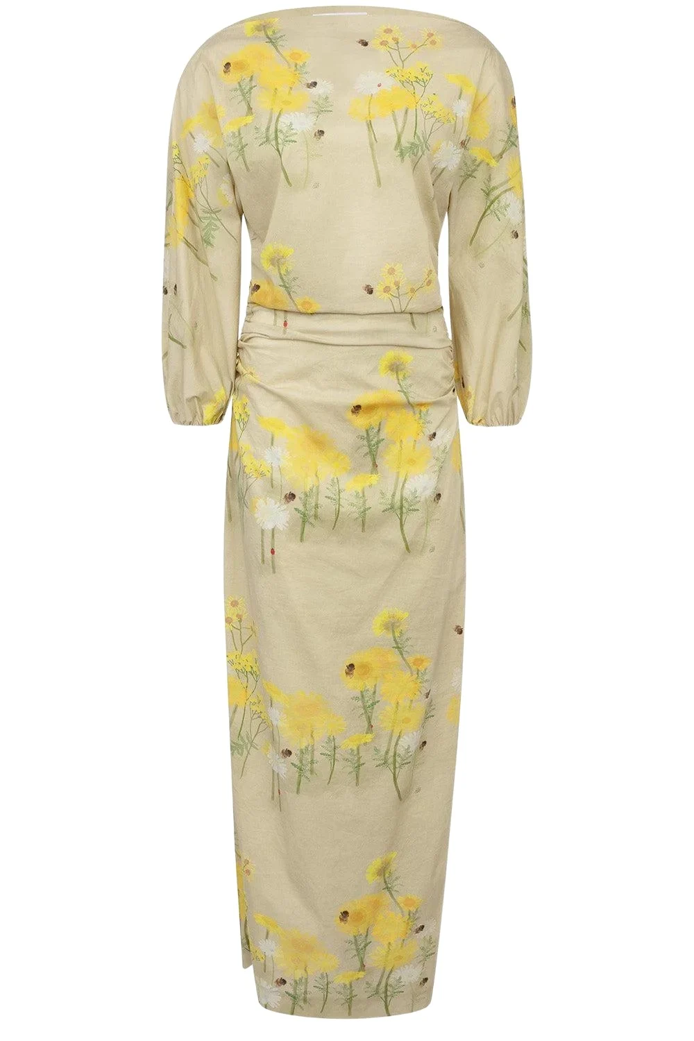 Ezra Dress - Yellow Chamomille Sand