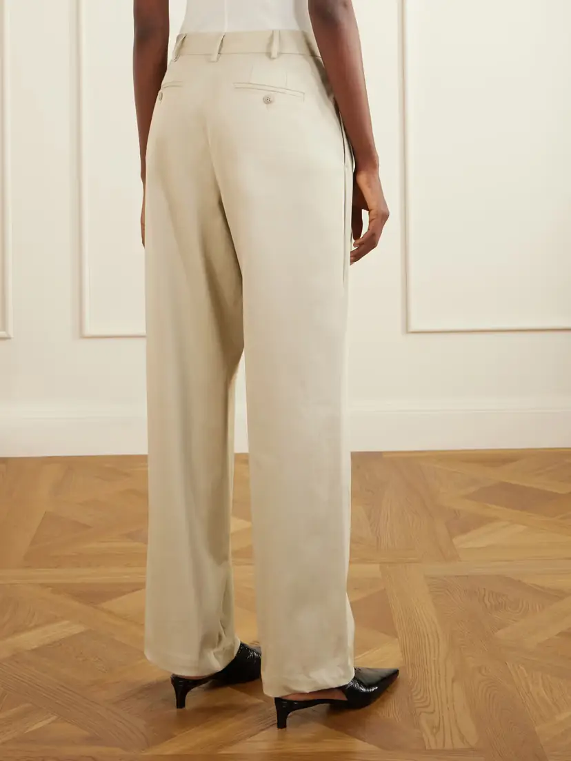 The Frankie Shop Norstrand Cotton-blend Wide-leg Pants | Thumbnail 4 The Frankie Shop Norstrand Cotton-blend Wide-leg Pants | Thumbnail 4