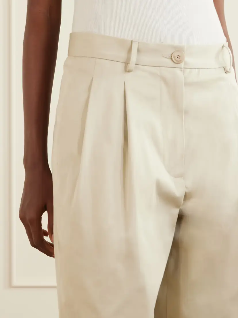 The Frankie Shop Norstrand Cotton-blend Wide-leg Pants | Thumbnail 5 The Frankie Shop Norstrand Cotton-blend Wide-leg Pants | Thumbnail 5