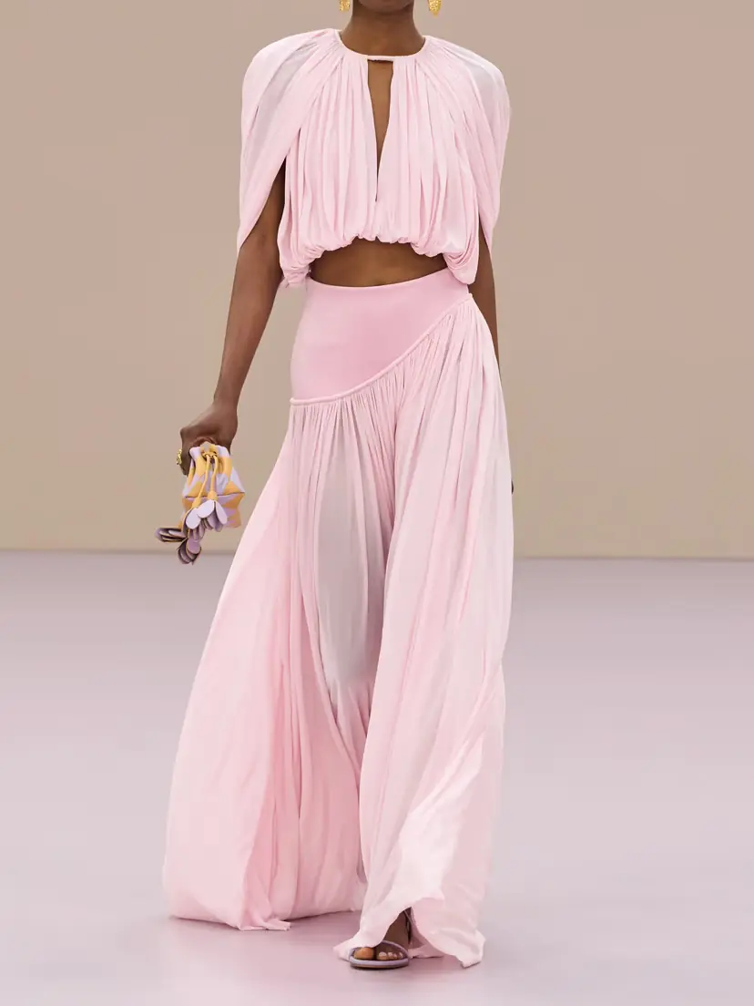 Zimmermann Alchemy Cape-effect Draped Crepe Blouse | Thumbnail 5 Zimmermann Alchemy Cape-effect Draped Crepe Blouse | Thumbnail 5