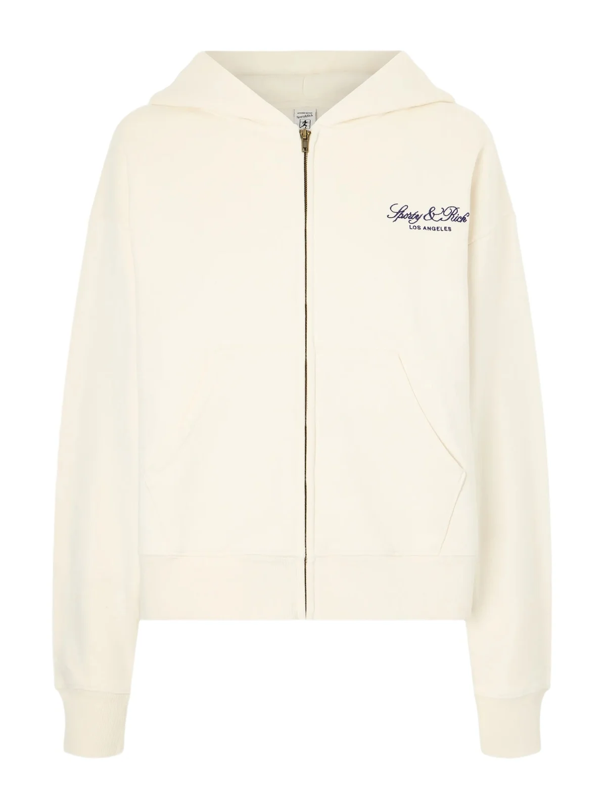 Vendome La Embroidered Cotton-fleece Hoodie Vendome La Embroidered Cotton-fleece Hoodie