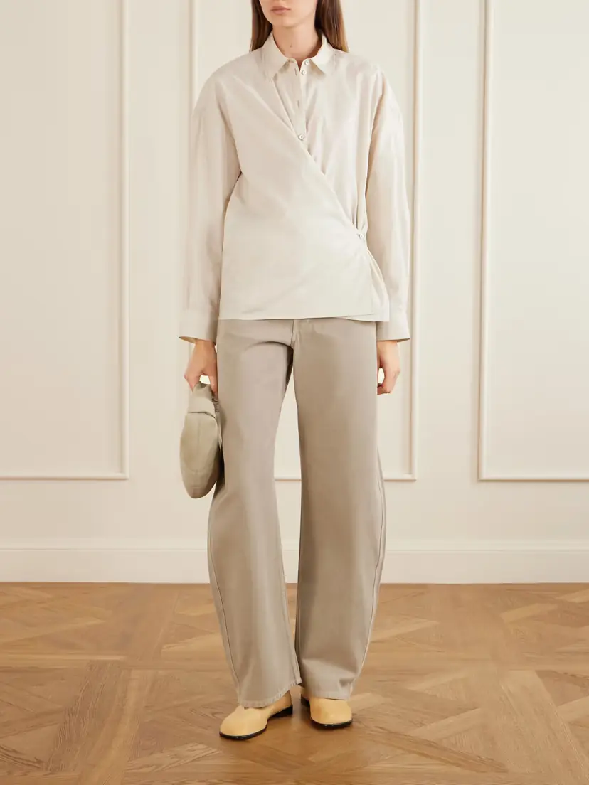 Lemaire Glove Leather Ballet Flats | Thumbnail 4 Lemaire Glove Leather Ballet Flats | Thumbnail 4