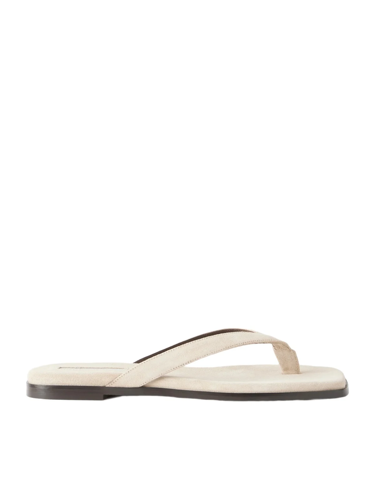 Meta Suede Thong Sandals