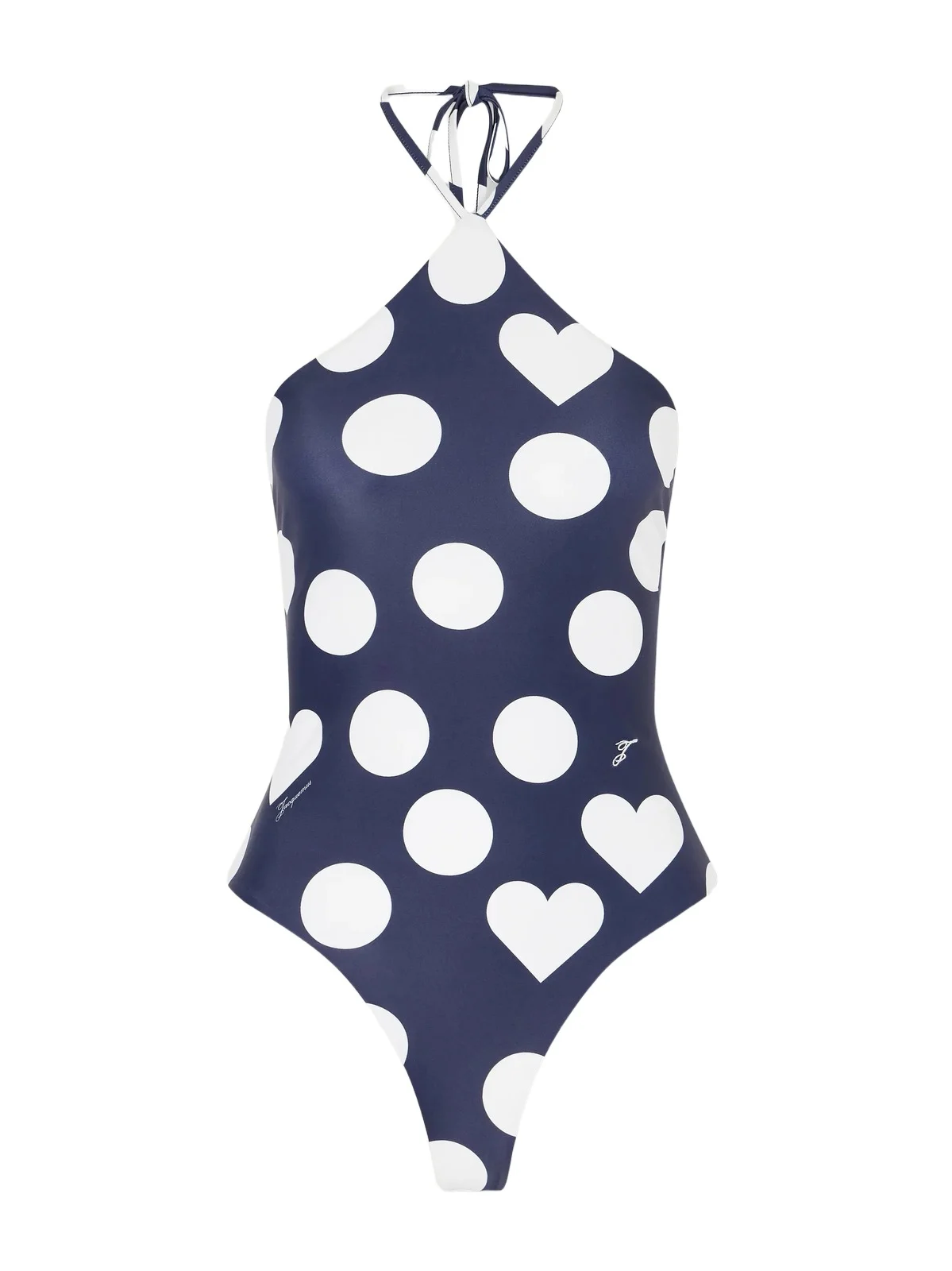 Jacquemus Le Maillot Bastide Polka-dot Swimsuit