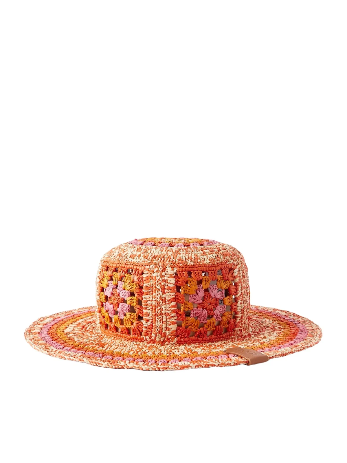 + Paula's Ibiza Crochet-knit Raffia Bucket Hat + Paula's Ibiza Crochet-knit Raffia Bucket Hat