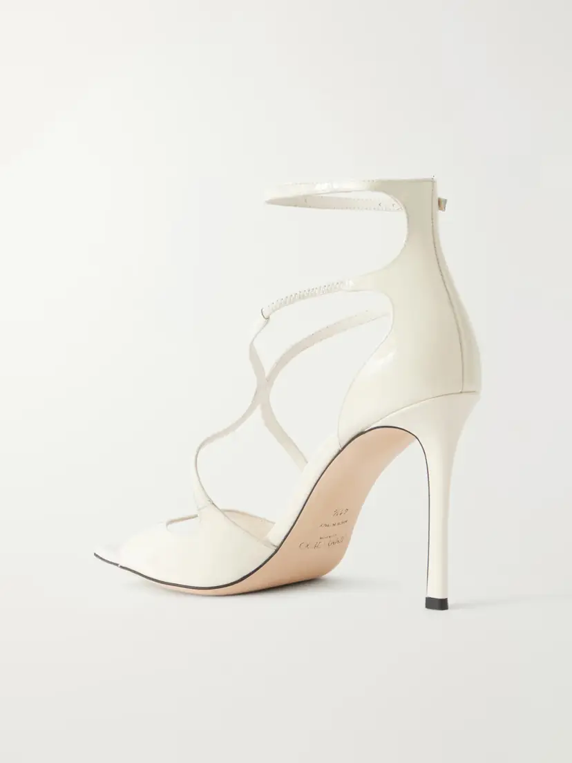 Jimmy Choo Azia 95 Patent-leather Sandals | Thumbnail 3 Jimmy Choo Azia 95 Patent-leather Sandals | Thumbnail 3