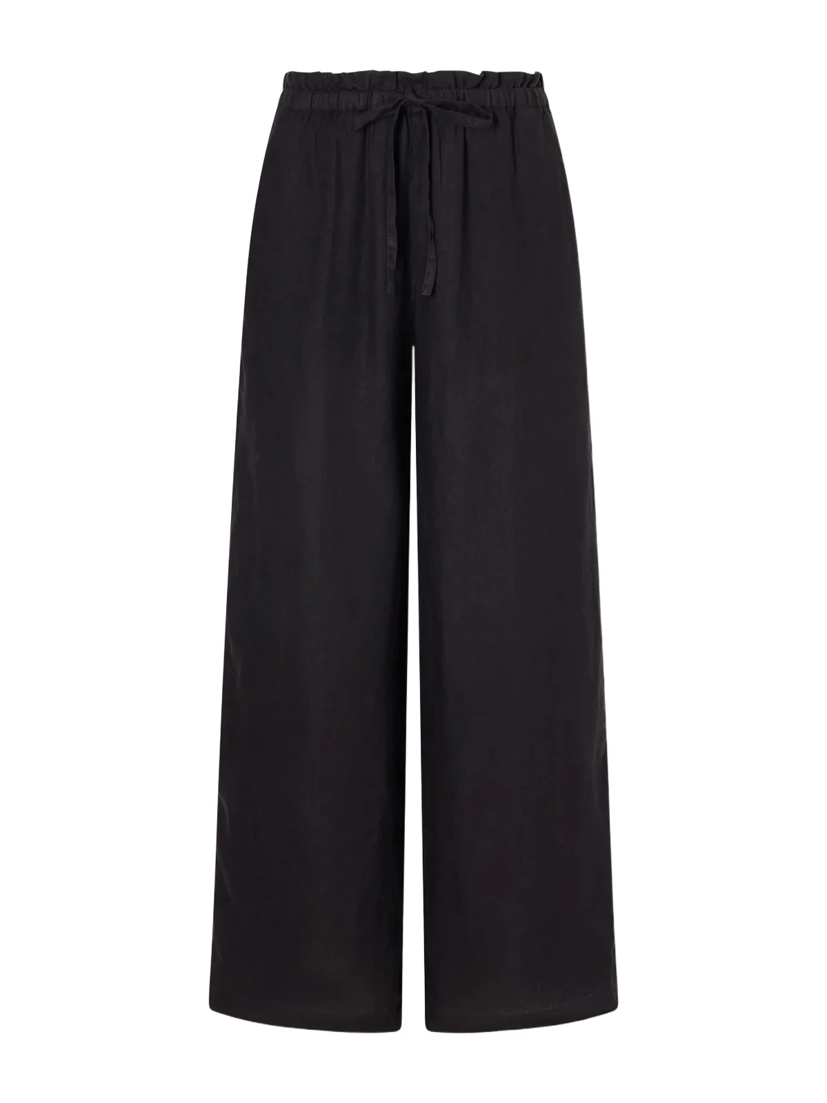 Linen Wide-leg Pants