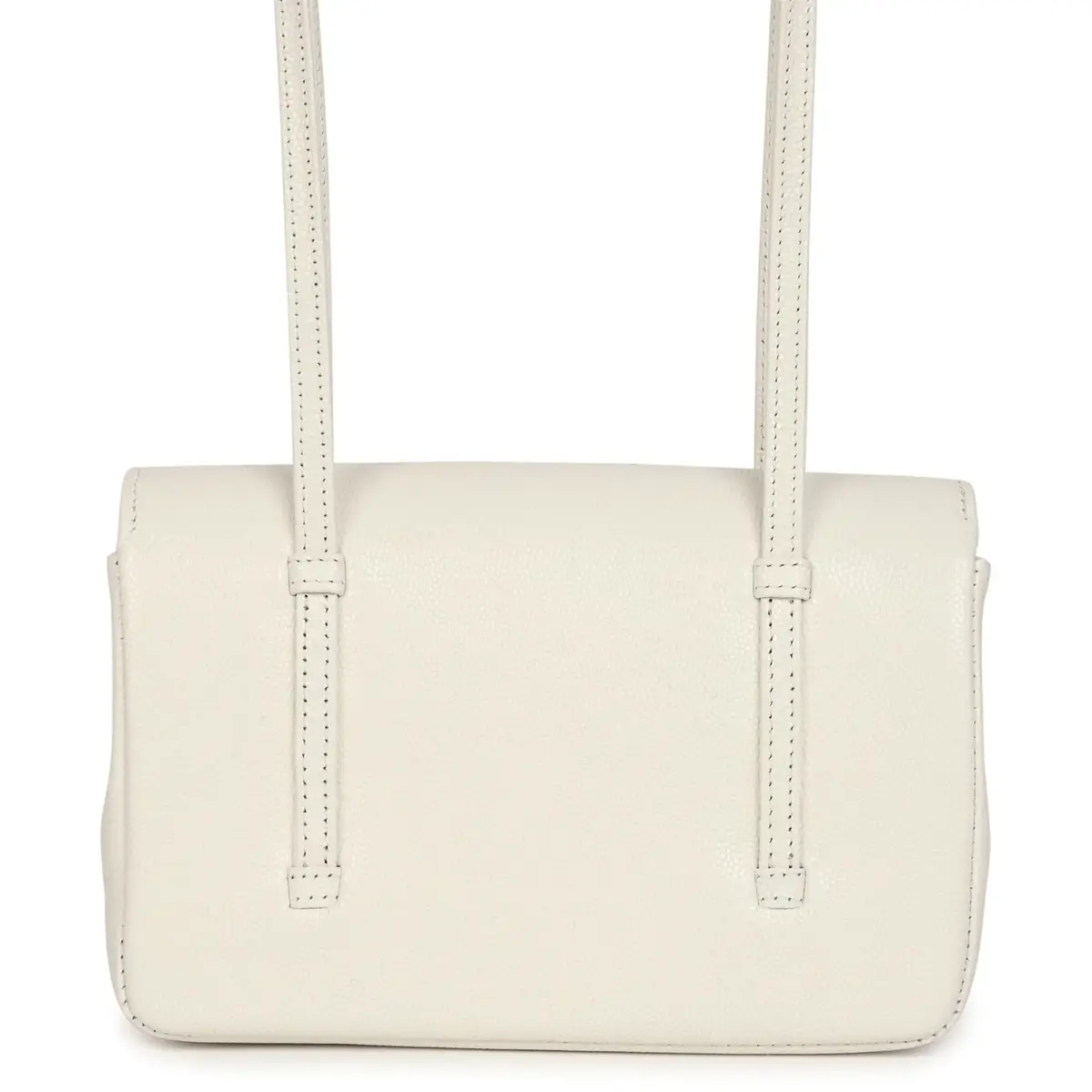 Chanel Chanel Mini Preppy Coco Clutch with Straps White Shiny Caviar Brushed Gold Hardware | Thumbnail 4 Chanel Chanel Mini Preppy Coco Clutch with Straps White Shiny Caviar Brushed Gold Hardware | Thumbnail 4