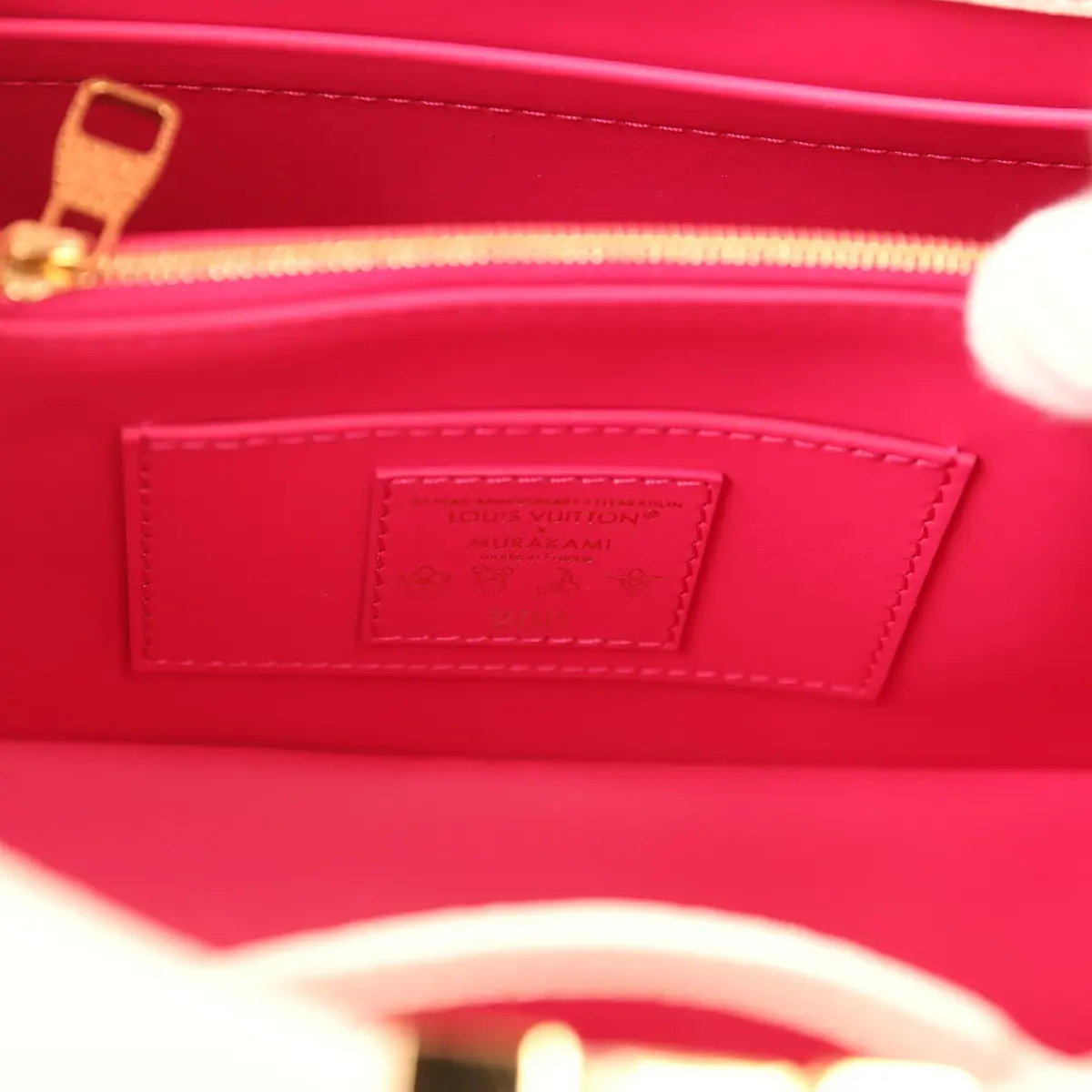 Louis Vuitton Louis Vuitton X Takashi Murakami Panda Capucines BB Opal Pink Taurillon Leather Gold Hardware | Thumbnail 11 Louis Vuitton Louis Vuitton X Takashi Murakami Panda Capucines BB Opal Pink Taurillon Leather Gold Hardware | Thumbnail 11