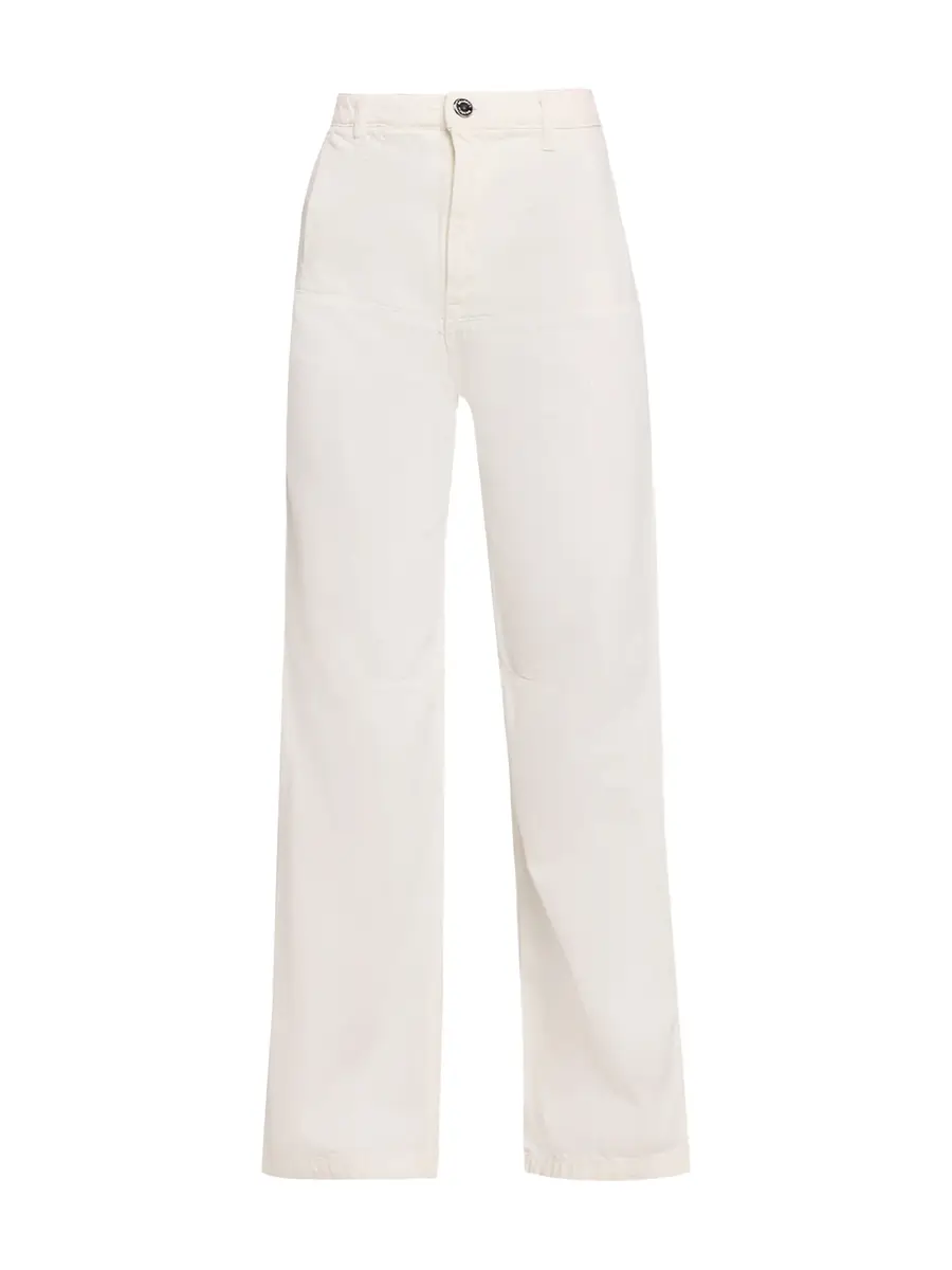 Brandon Maxwell Stevie Wide Leg Jeans | Image 1 Brandon Maxwell Stevie Wide Leg Jeans | Image 1