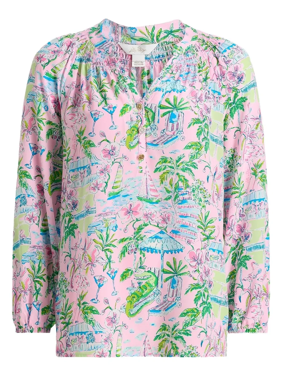 Women's Elsa Silk Top Women's Elsa Silk Top