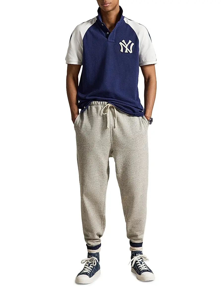 Polo Ralph Lauren Men's x Major League Baseball Yankees Cotton Polo Shirt | Thumbnail 2