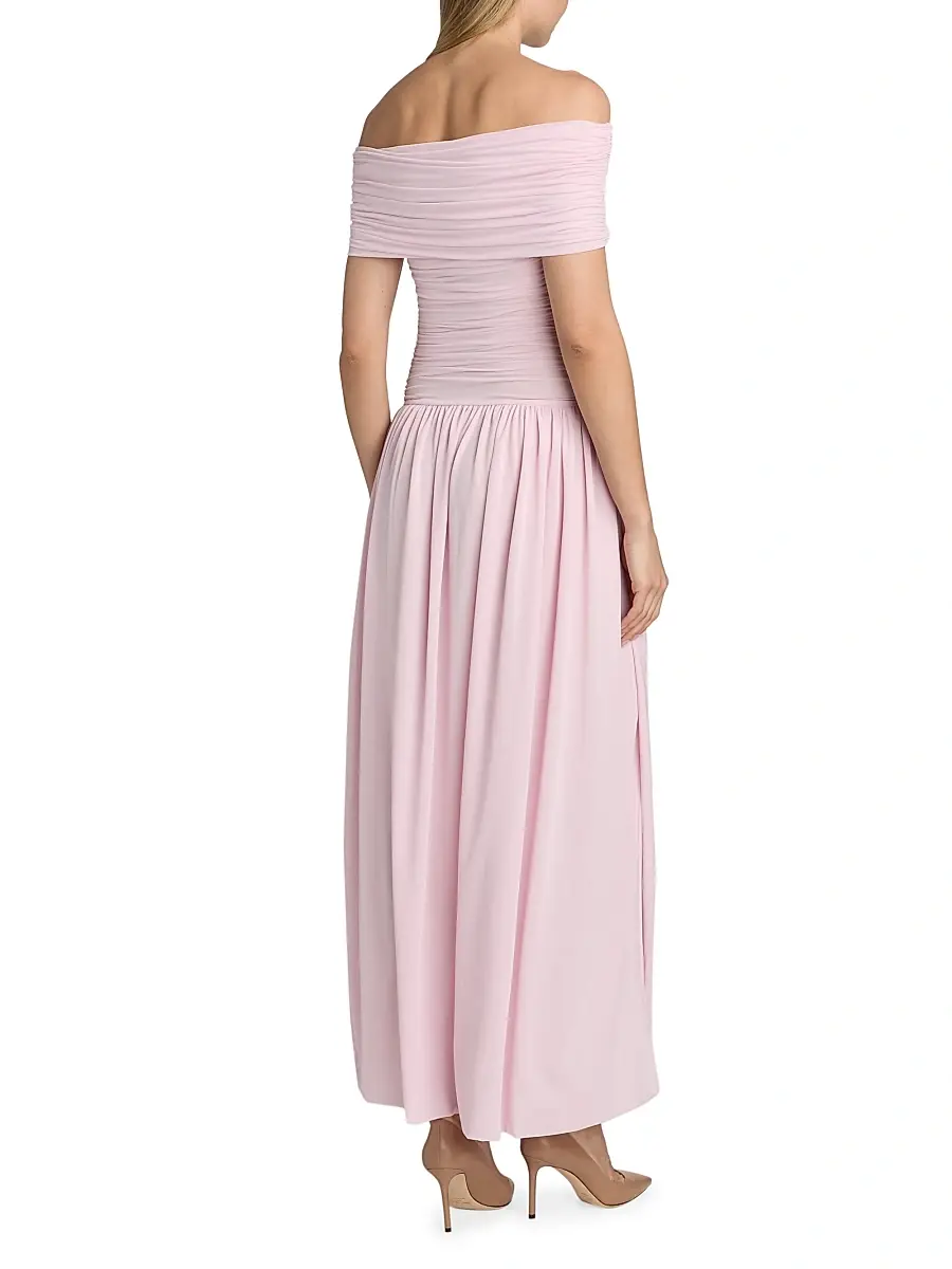 Ronny Kobo Women's Irulan Jersey Off-The-Shoulder Maxi Dress | Thumbnail 5 Ronny Kobo Women's Irulan Jersey Off-The-Shoulder Maxi Dress | Thumbnail 5