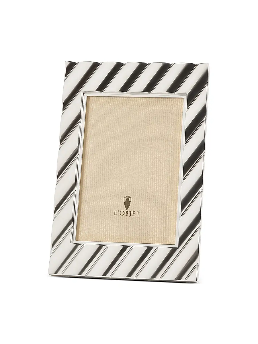 L'Objet Maxime Metal-Glass 4" x 6" Frame