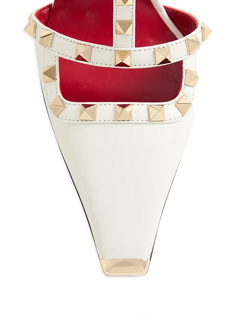 Valentino Women's Rockstud 100MM Kidskin Pumps | Thumbnail 5