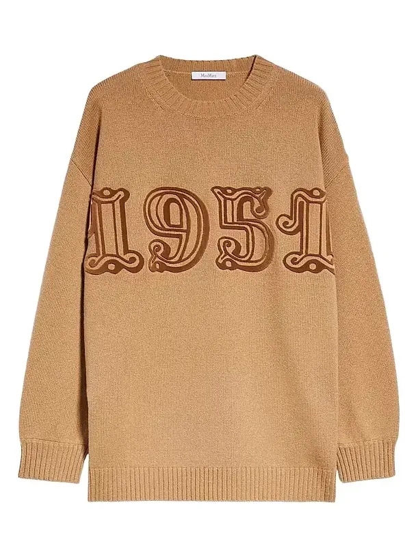 Women's Wool and Cashmere Jumper - Powder Women's Wool and Cashmere Jumper - Powder