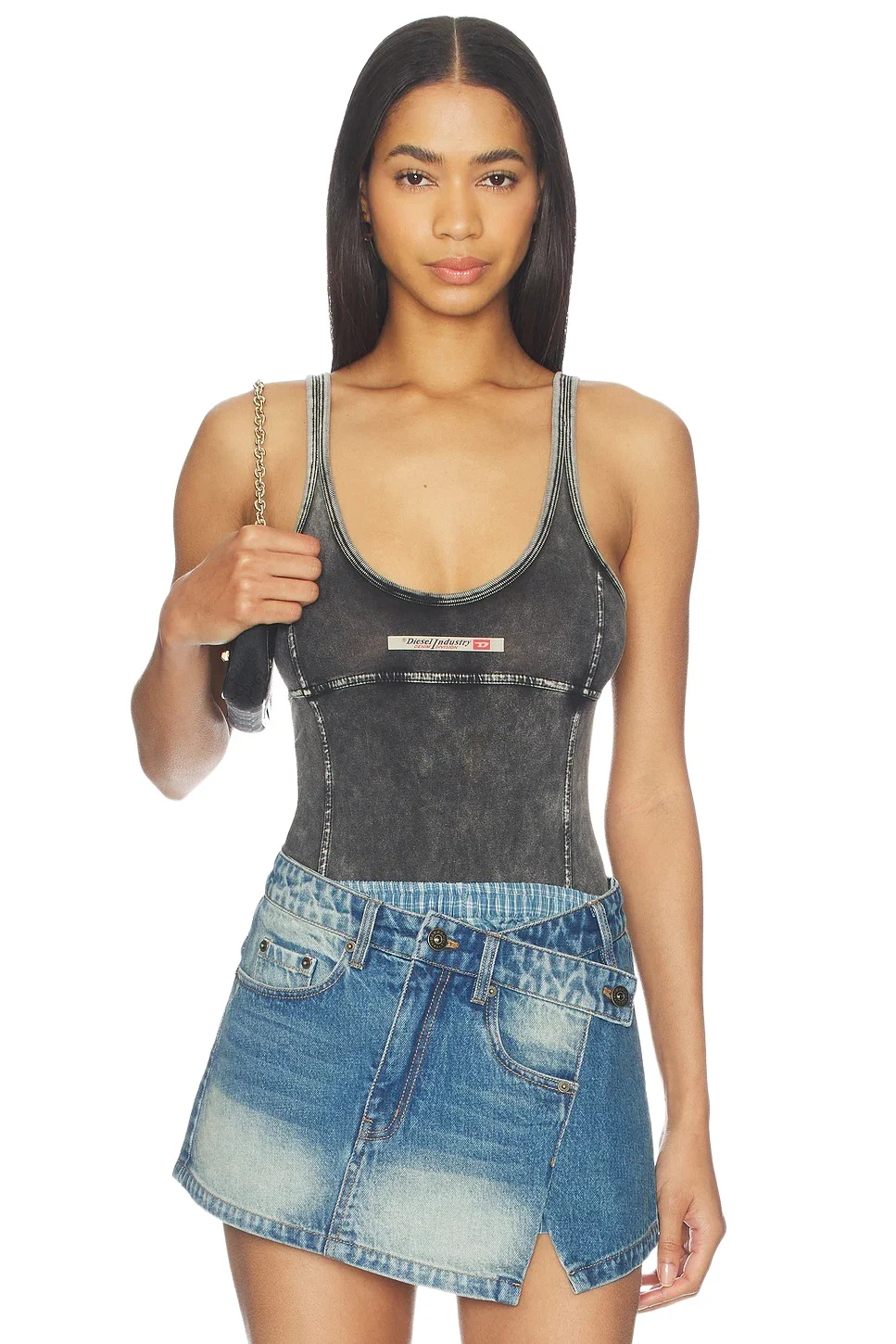 Phoebe Denim Bodysuit Phoebe Denim Bodysuit