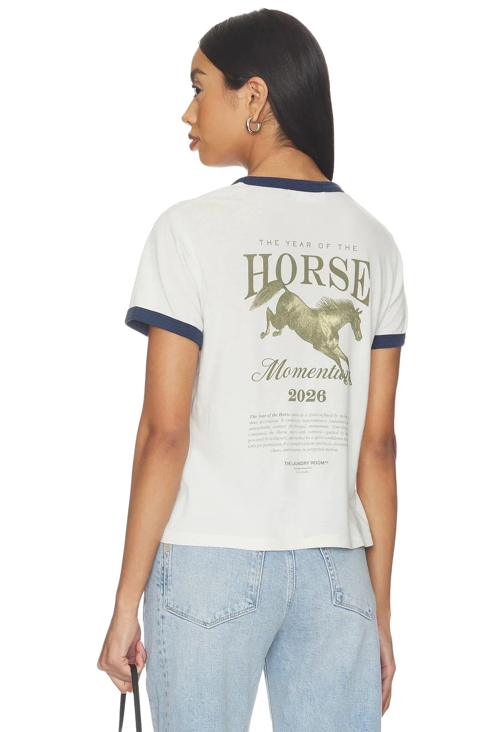 The Laundry Room Year Of The Horse Perfect Ringer Tee